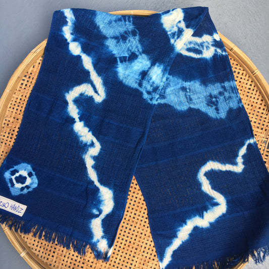 Organic Cotton Stole - SHIBORI